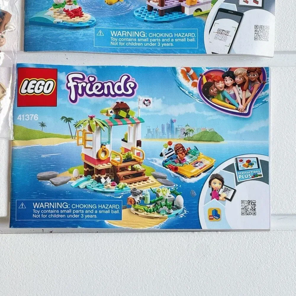 Lego Friends Lot Of 4 Sets 41085 41376 41380 41692 Complete With Instructions